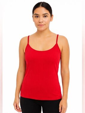 Women’s Red Spaghetti Strap Tank Top